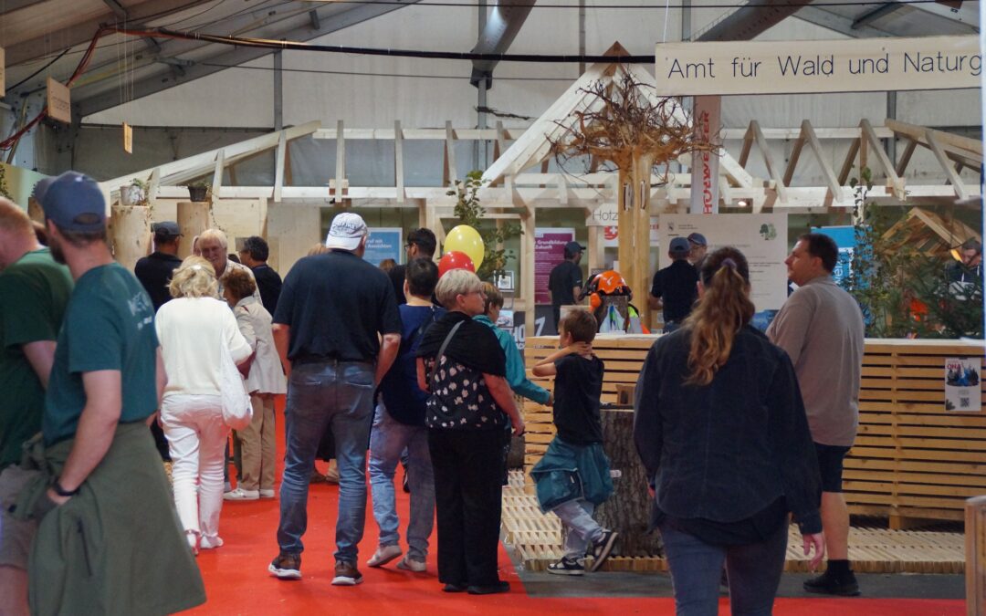 Wald und Holz begeistern tausende Besucherinnen und Besucher in Thun an der OHA