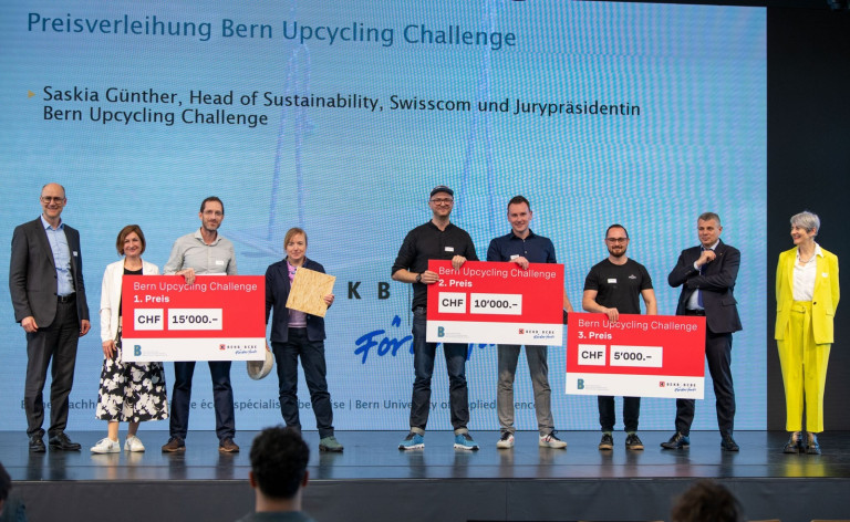 Gewinner Bern Upcycling Challenge vom 19. März 2024